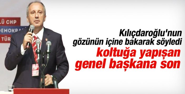 Kılıçdaroğlu CHP delegesine ikiyüzlü dedi