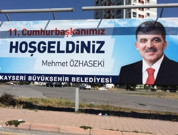 Abdullah Gül Kayseri'ye gidiyor
