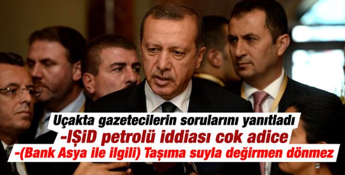 Erdoğan'dan gazeteciye: Beni ters köşe yapamazsın