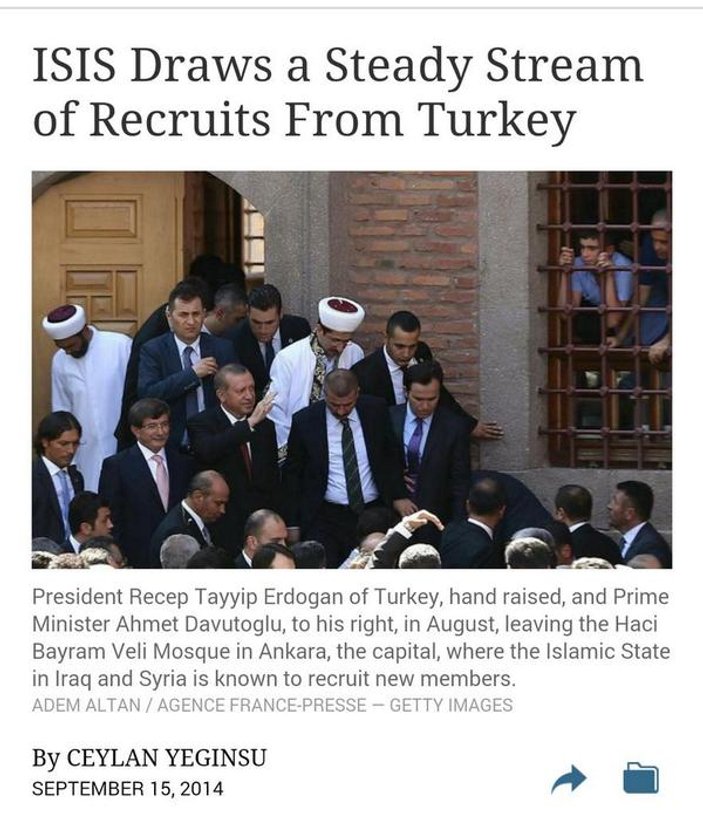 New York Times'ın Erdoğan haberi Ceylan Yeginsu'nun