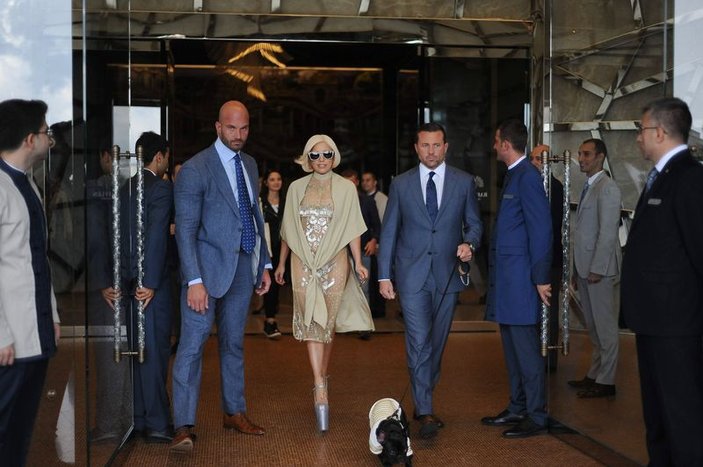 Lady Gaga İstanbul'dan ayrıldı