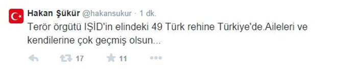 46 Türk'ün serbest kalmasına sevinemeyenler..