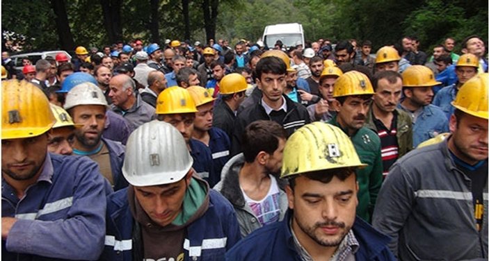 Torba yasa ile işsiz kalan madenciler Zonguldak'a yürüyor