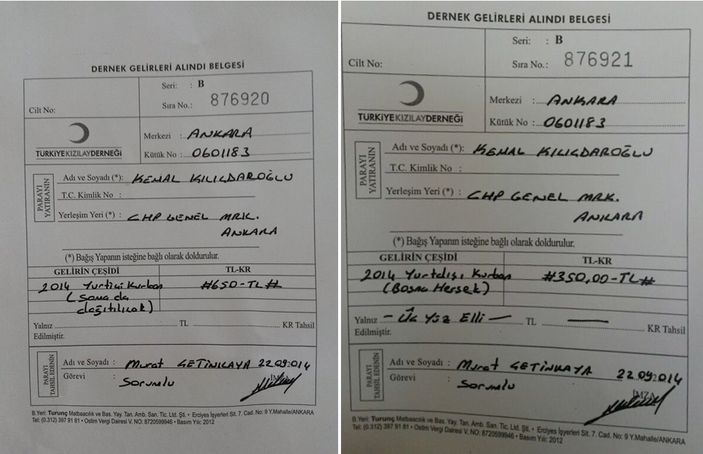 Kılıçdaroğlu kurban bağışını Kızılay'a yaptı