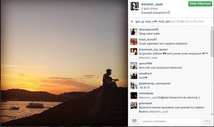 Beren Saat: Damdaki Kenancım