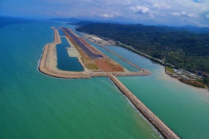 Ordu-Giresun Havalimanı'nda son durum görüntülendi
