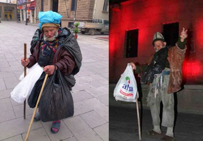 Poşetli dede Mehmet Keleş'in hayat hikayesi