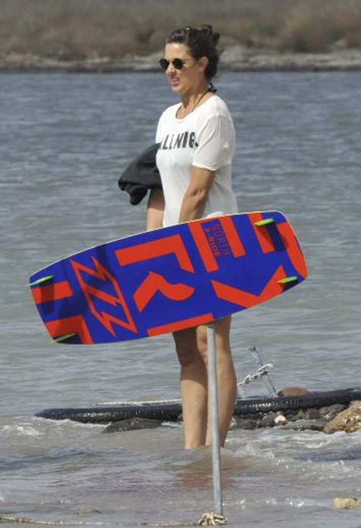 Melis Birkan tatilde