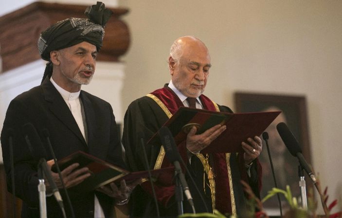 Afganistan'ın yeni cumhurbaşkanı yemin etti