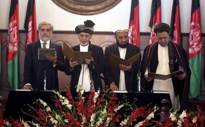Afganistan'ın yeni cumhurbaşkanı yemin etti