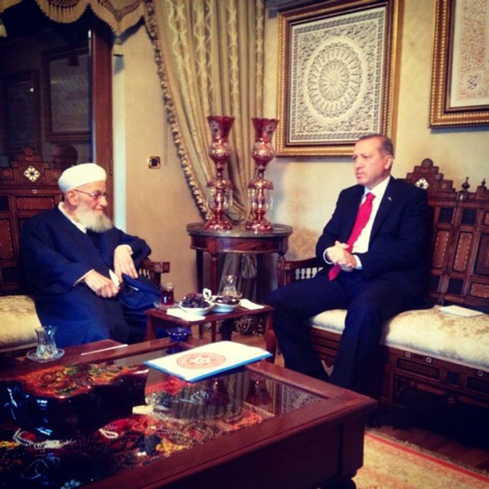 İsmailağa Cemaati'nden Cumhurbaşkanı Erdoğan'a ziyaret