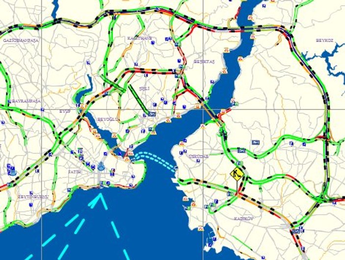 Tatilciler TEM'de 12 kilometrelik kuyruk oluşturdu
