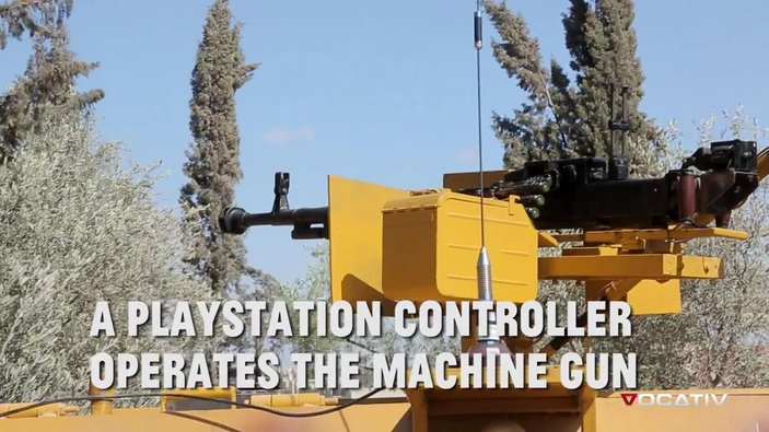 IŞİD bilgisayar oyunu gibi tank kullanıyor İZLE