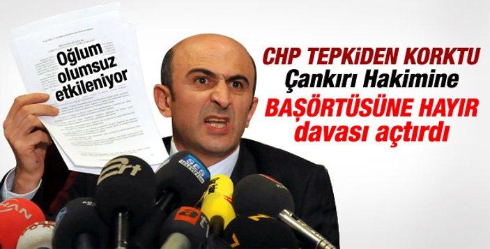 CHP'li Canan Yüceer'den başörtüsüne iptal davası