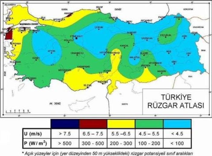 Türkiye rüzgar enerjisine geçiyor