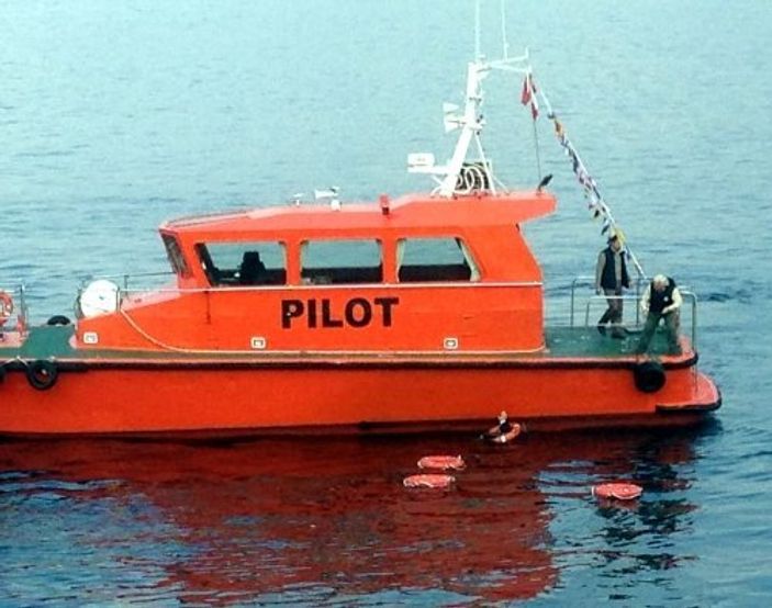 Yalova'ya giden feribottan denize atladı