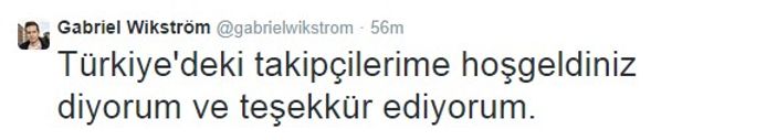 İsveç'in Sağlık Bakanı'ndan Türk takipçilerine teşekkür