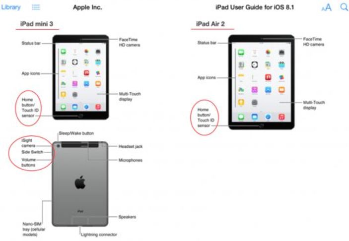 iPad Air 2 ve iPad Mini 3 görüntüleri sızdırıldı