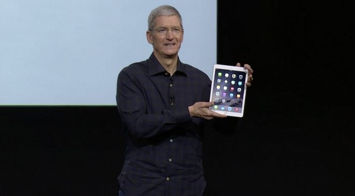 Apple yeni iPad Air 2'yi tanıttı