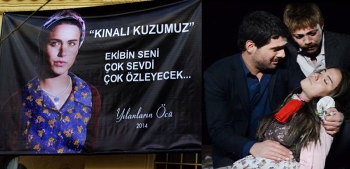 Ceyda Ateş Yılanların Öcü'ne veda etti