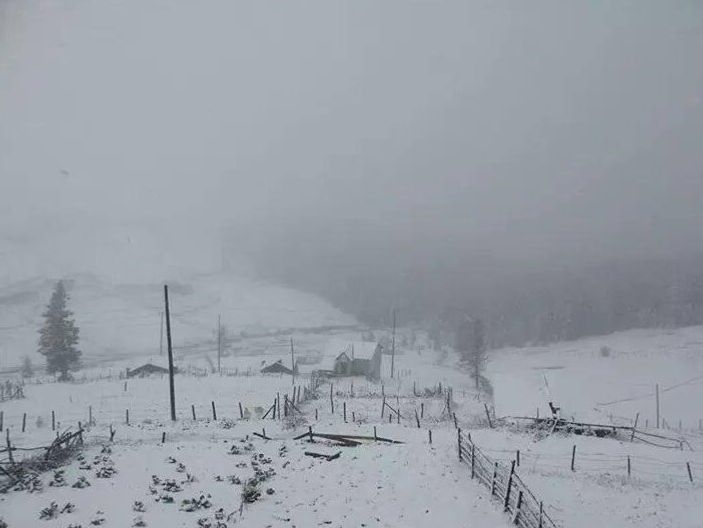 Yurdun bazı kesimlerinde kar yağışı etkili oldu