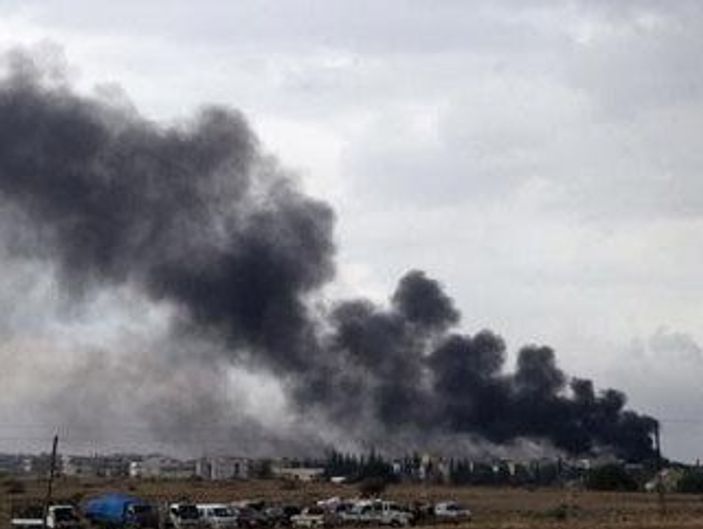 Kobani'de IŞİD hedefleri vuruldu