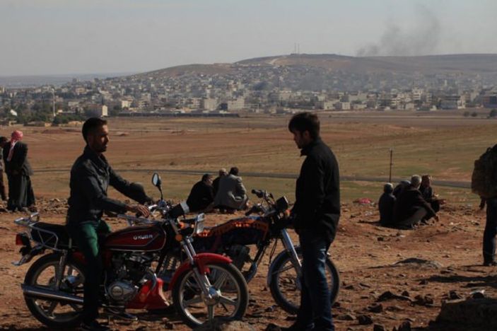 Suriye sınırında çaylı simitli çatışma seyri