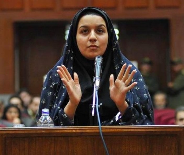 İran'da tecavüzcüsünü öldüren kadın idam edildi İZLE