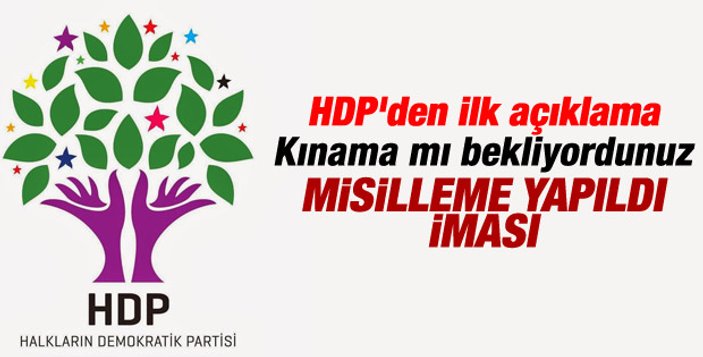 HDP askere ateş açan PKK'lıları savundu