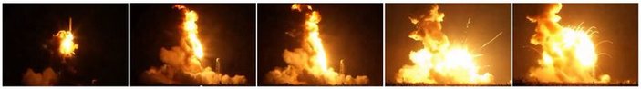 NASA roketinin patlama nedeni çıkma Rus motoru