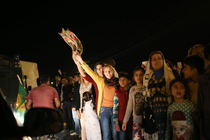 Şanlıurfa'da peşmergeye Kürtçe Obama sloganı
