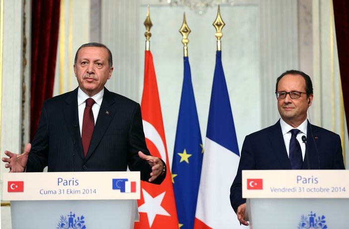 Cumhurbaşkanı Erdoğan'ın Fransa konuşması