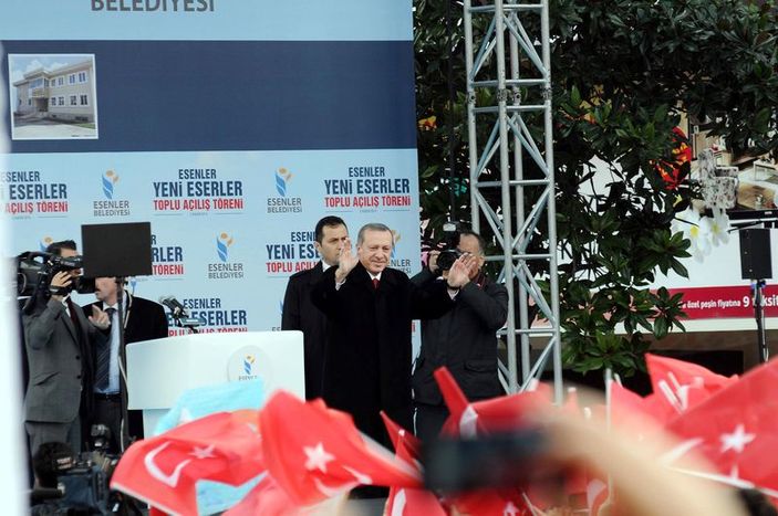 Cumhurbaşkanı Erdoğan Esenler'de konuştu İZLE