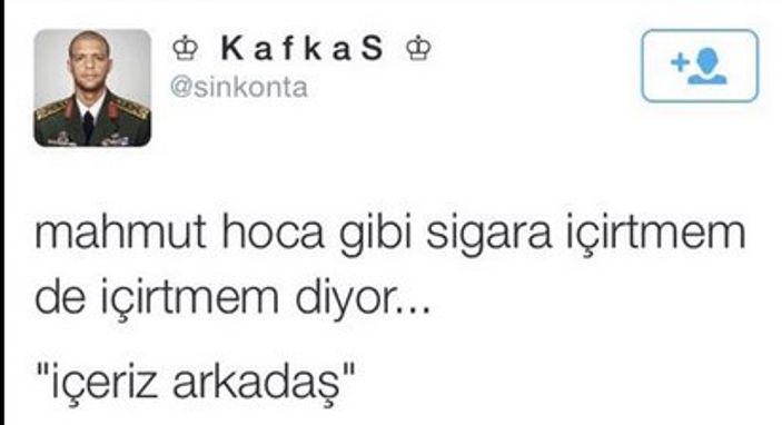 Sosyal medyada sigara tepkisi