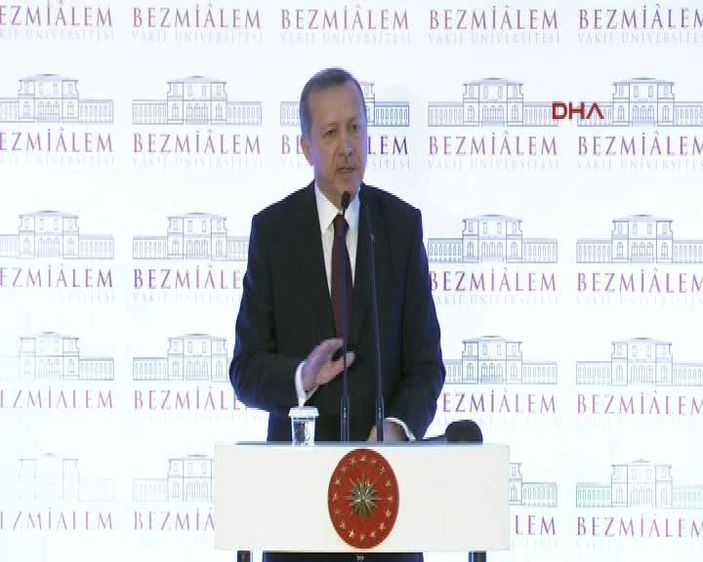 Cumhurbaşkanı Erdoğan Bezmialem Vakıf Üniversitesi'nde