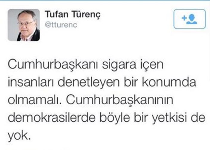 Sosyal medyada sigara tepkisi