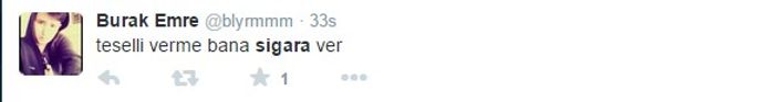 Sosyal medyada sigara tepkisi
