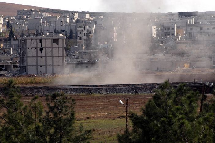 Suriye'de YPG'liler havan topuyla vuruldu