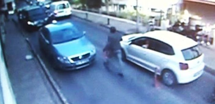 Oktay Kaynarca trafikte çıldırdı