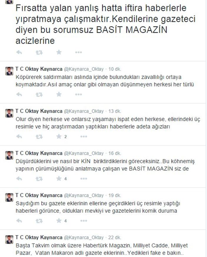 Oktay Kaynarca trafikte çıldırdı