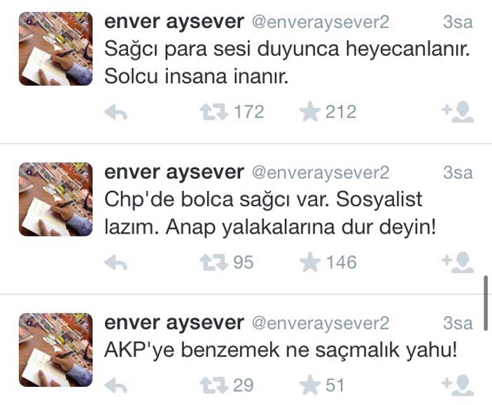 Enver Aysever'den CHP'ye mevlit eleştirisi