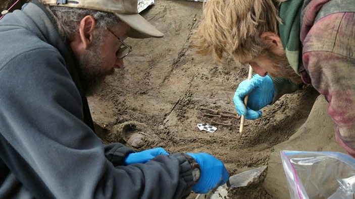 Buz Devri'nde yaşamış iki bebeğin kalıntıları bulundu