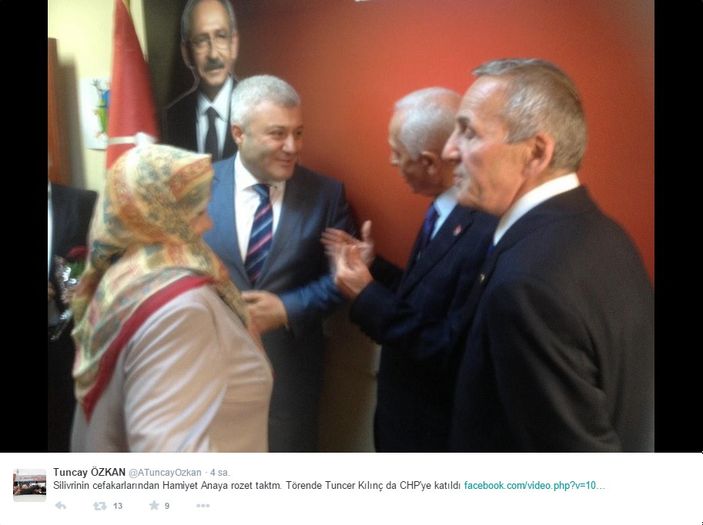 Tuncay Kılınç CHP'ye katıldı