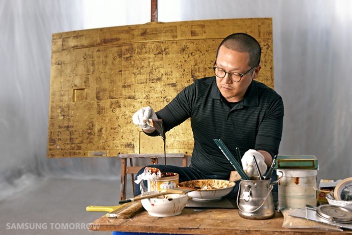 Samsung altın kaplama TV üretti