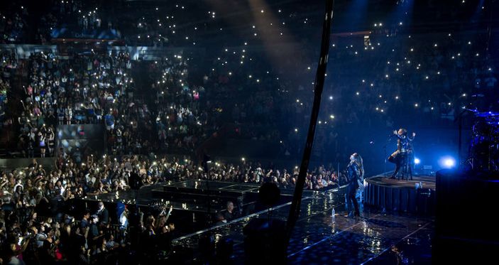 Demi Lovato İstanbul'da konser verdi