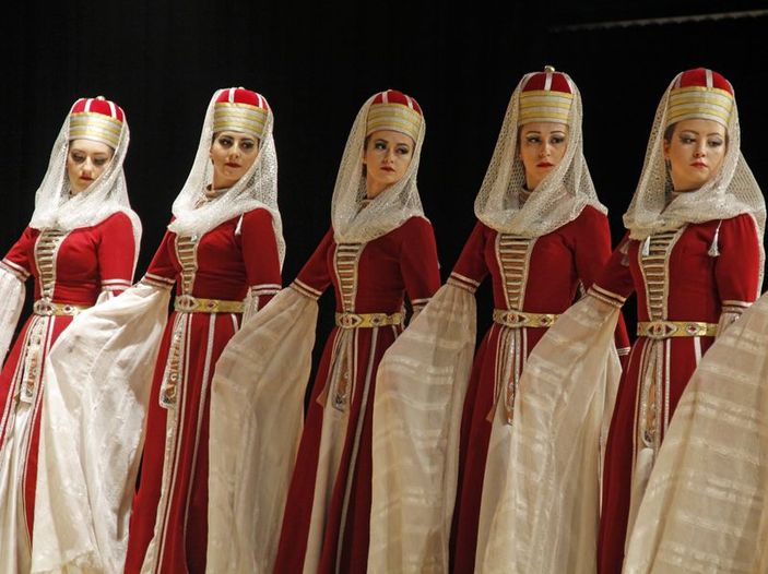 Kayseri'de Kafkas kültür gecesi