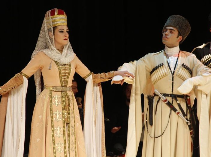 Kayseri'de Kafkas kültür gecesi