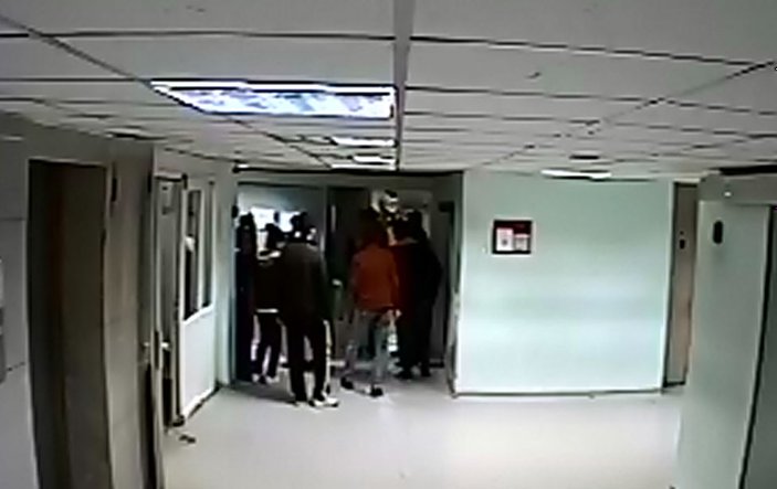 PKK'lının hastaneden kaçış görüntüleri