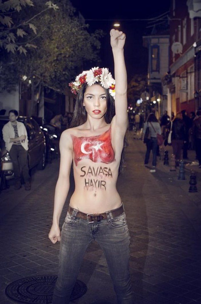 FEMEN'in Türk üyesi Didem Dinç'e eski sevgili tehdidi
