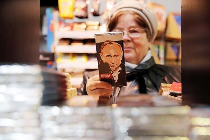 Rusya'da Putin'in adını taşıyan çikolatalar üretildi